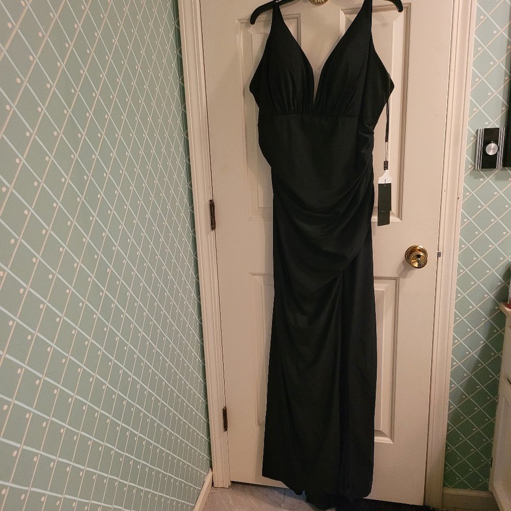 NWT  Nox Anabel formal black dress
